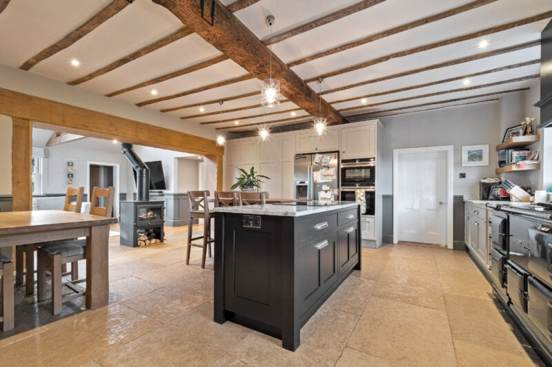 Kitchen in Nikki Homes rural Property